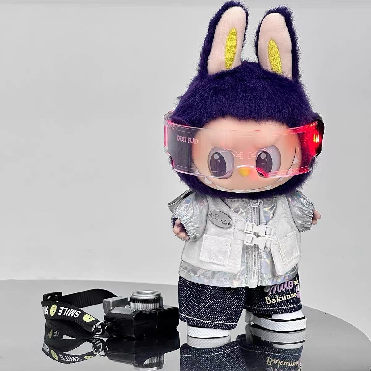Doll Loot |Spot 17cm labubu waifu generation two generation three generations labubu doll doll sports suit dress up clothes